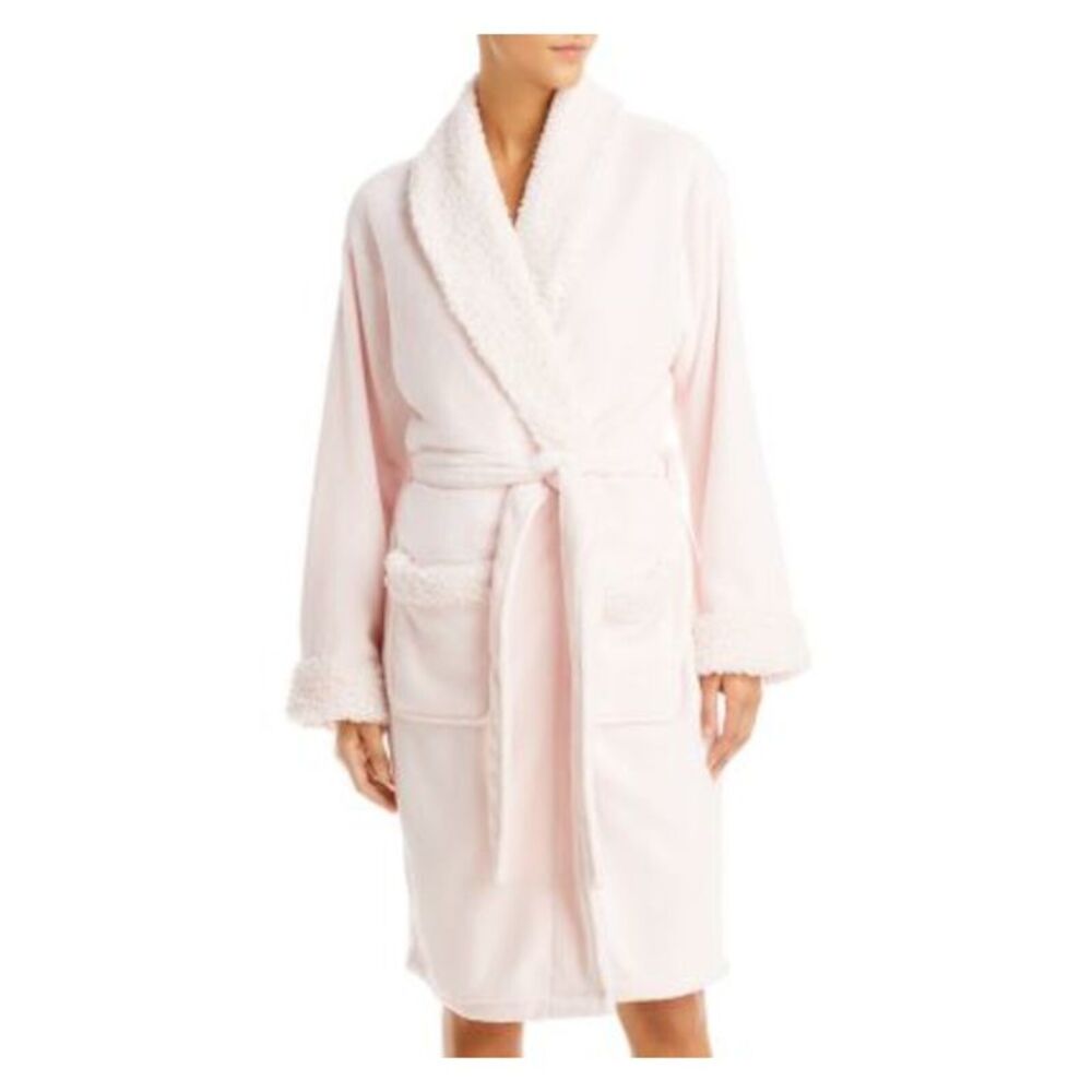 HUDSON PARK COLLECTION Intimates Pink Pocketed Robe L\XL
